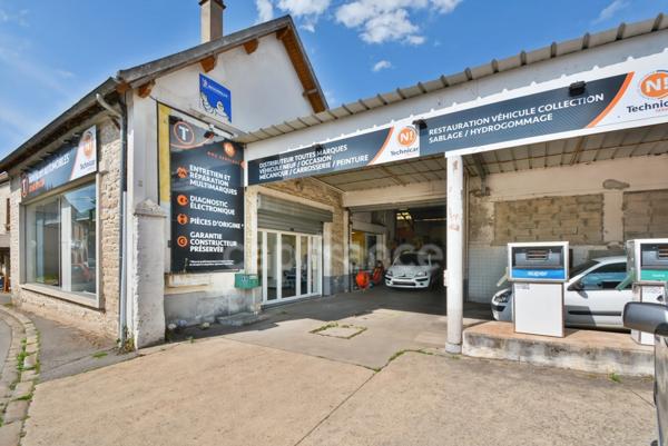 À découvrir – Ensemble immobilier avec atelier automobile et maison de 170 m²