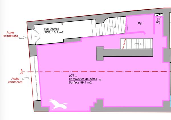 Local commercial à vendre 169 000 € Marseille 01 2 p DPE