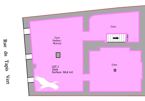 Local commercial à vendre 169 000 € Marseille 01 2 p DPE