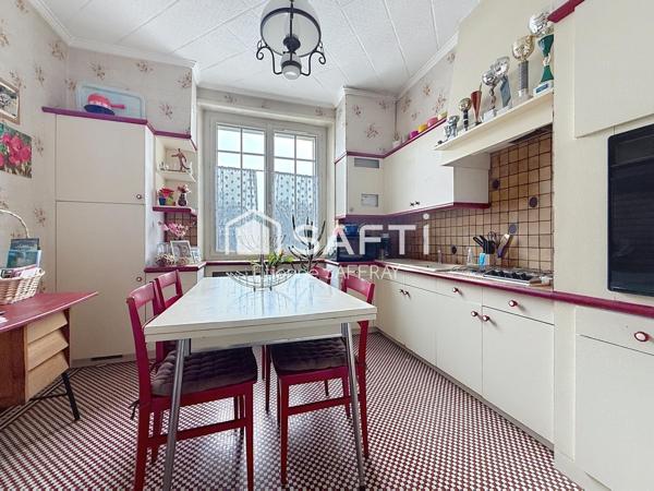 A rafraichir - Maison proche gare 3 chambres avec jardin