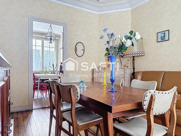 A rafraichir - Maison proche gare 3 chambres avec jardin