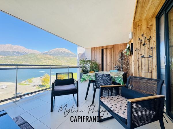 Bien d’exception – Vue panoramique sur le lac de Serre-Ponçon