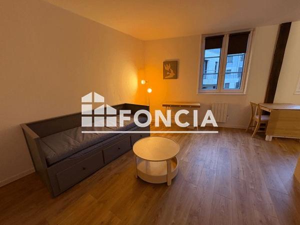 Location Studio 25.12 m² - 11/13 RUE DES CHAMPS MAILLETS Rouen 76000