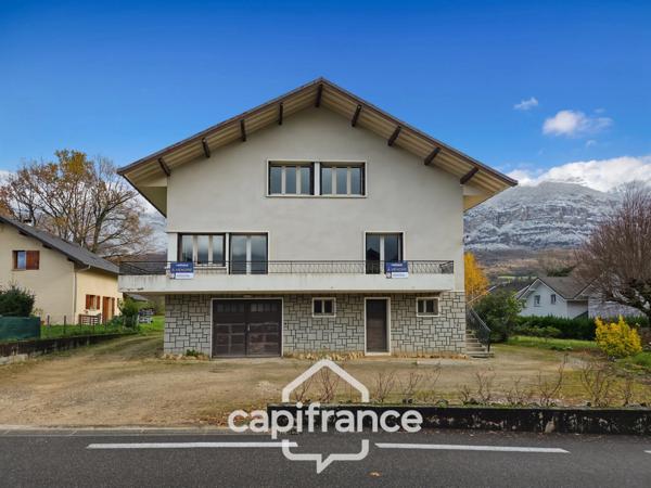 Maison à vendre 6 pièces DRUMETTAZ CLARAFOND (73) TERRAIN PLAT 2910 M² avec MAISON DE 142 M²
