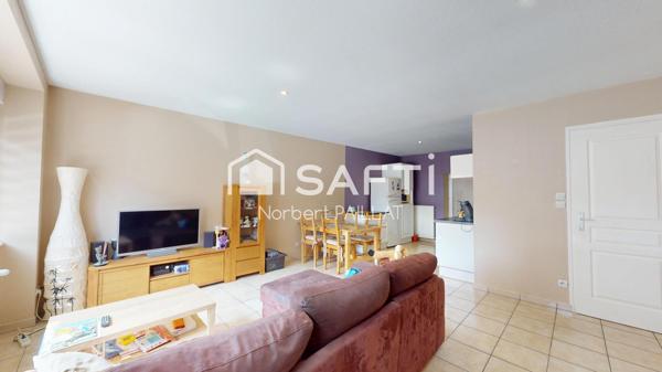 Maison de village 82 m² - 3 chambres, garage et combles