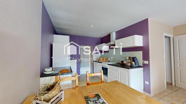 Maison de village 82 m² - 3 chambres, garage et combles