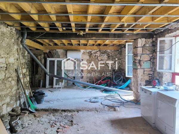 Maison de 65m2 à réhabiliter partiellement