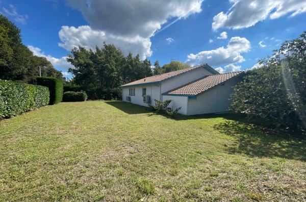 SAUBION - 40230 - MAISON de PLAIN PIED - JARDIN ARBORÉ et CLOS - PISCINABLE - GARAGE