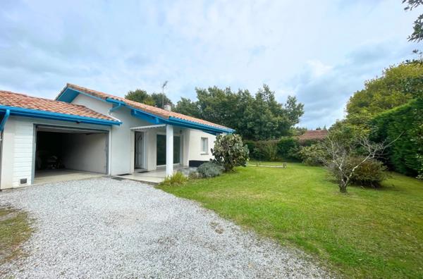 SAUBION - 40230 - MAISON de PLAIN PIED - JARDIN ARBORÉ et CLOS - PISCINABLE - GARAGE