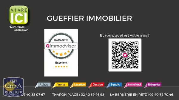 Maison à vendre 6 pièces 120.3m² La Plaine-sur-Mer (44770)