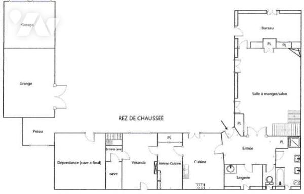 PROPRIETE RURALE de 189m² avec dépendances sur MONCE EN SAONOIS
