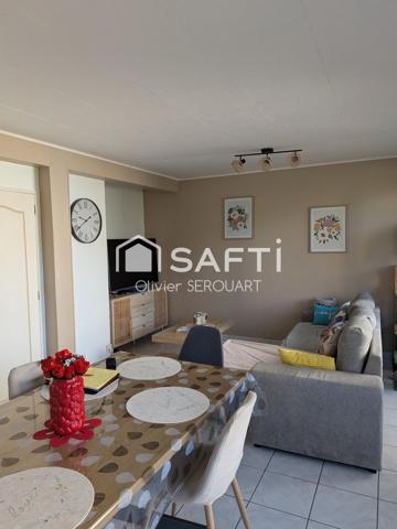 Appartement 76 m² QUARTIER REMICOURT – 3 chambres – Balcon – Cave
