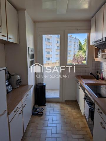 Appartement 76 m² QUARTIER REMICOURT – 3 chambres – Balcon – Cave
