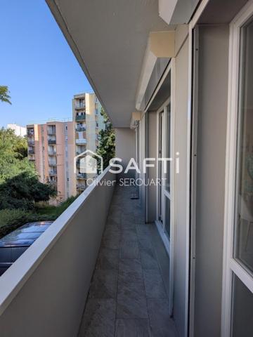 Appartement 76 m² QUARTIER REMICOURT – 3 chambres – Balcon – Cave