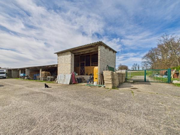 À vendre maison avec dépendances et terrain