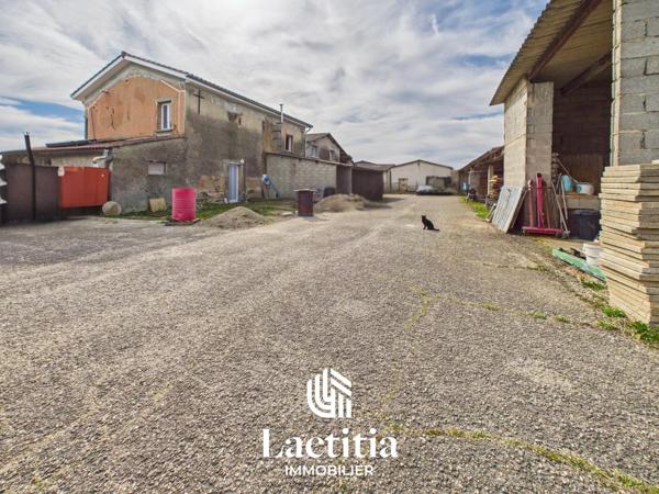 À vendre maison avec dépendances et terrain