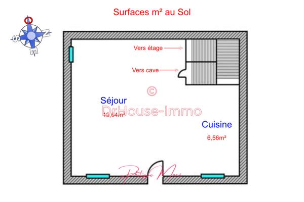 Maison à vendre 4 pièces de 74 m²