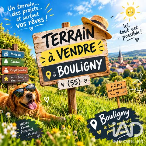 Terrain à vendre 1 260 m² Bouligny