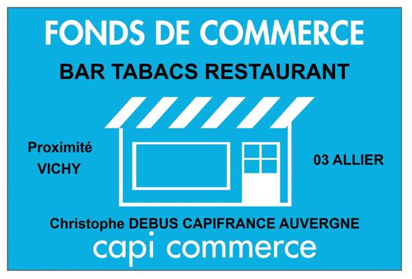 Fonds de commerce Bar Restaurant FDJ proche de VICHY (03)