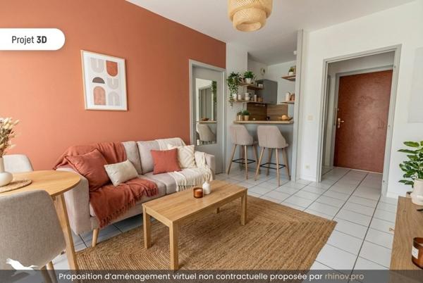 Appartement à vendre |  Bordeaux |  2 pièces | 32 m²