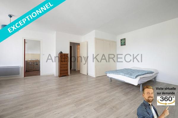 Appartement + balcon + cave + garage