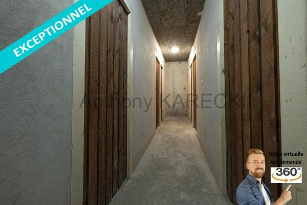 Appartement + balcon + cave + garage