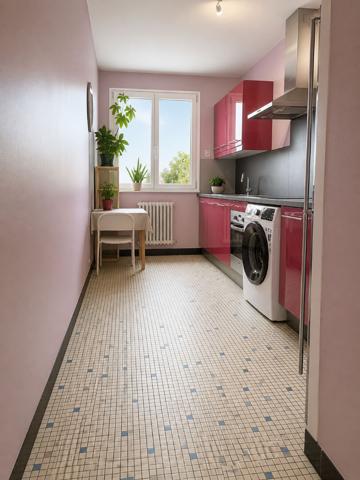 appartement familial 80m2  quartier La Fuye-Velpeau