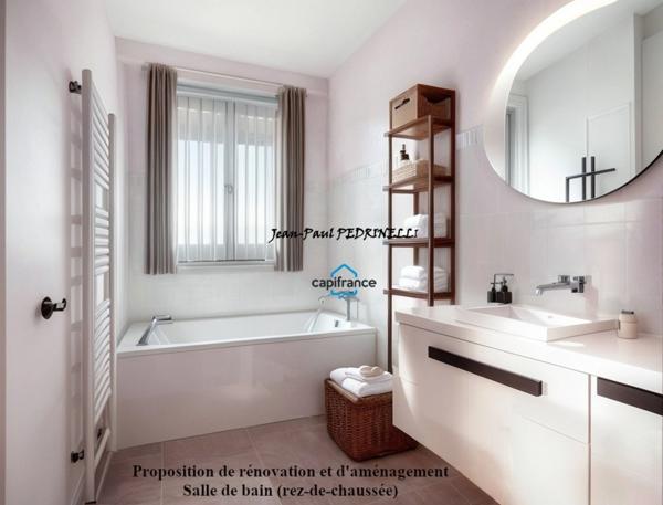 St Genis Laval résidentiel – Villa familiale 146 m² grand terrain arboré de 670 m² – 4 chambres – Grand garage – À 15 min de Lyon