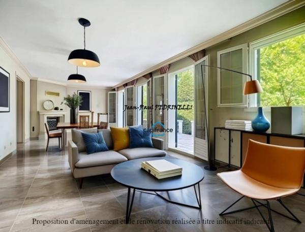 St Genis Laval résidentiel – Villa familiale 146 m² grand terrain arboré de 670 m² – 4 chambres – Grand garage – À 15 min de Lyon