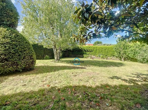 St Genis Laval résidentiel – Villa familiale 146 m² grand terrain arboré de 670 m² – 4 chambres – Grand garage – À 15 min de Lyon