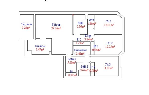 Appartement T4 d’exception au cœur de Lourdes