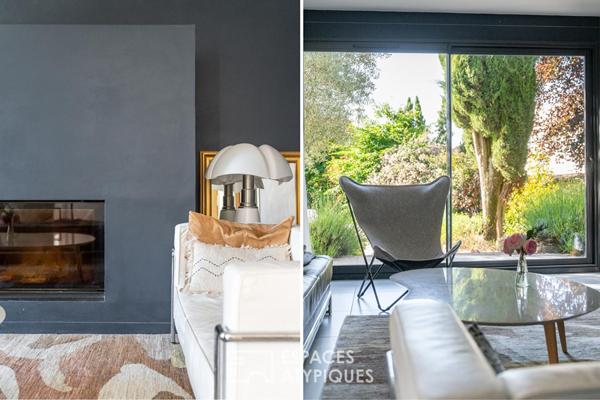 Maison d’architecte moderniste signée Paul Joly Delvalat avec piscine