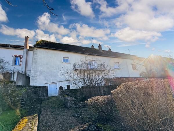 Maison 74 m² avec terrain et garage – À vendre 3 pièces CHATILLON EN BAZOIS (58)