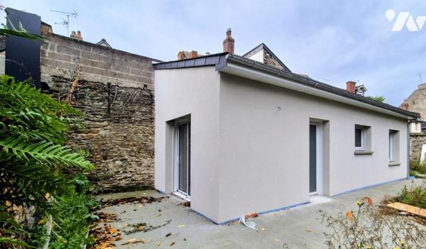 CANDÉ CENTRE - MAISON NEUVE - 2 CHAMBRES - JARDIN 230 m² env.