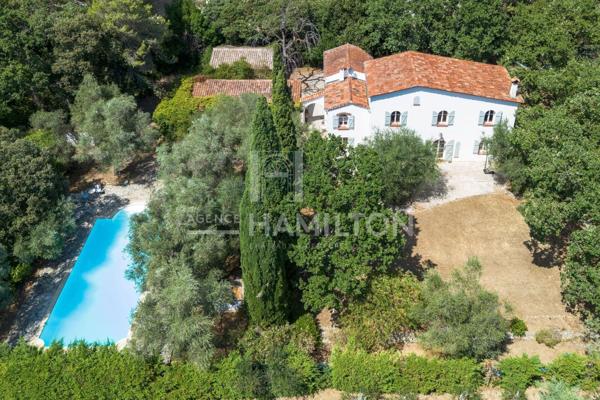 Mas Provençal d’Exception – Piscine 15 x 7 m – Parc Plat de 2 18 Grasse