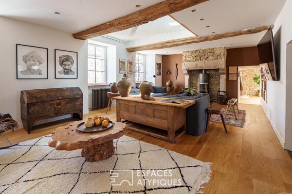 Lieu de vie atypique avec terrasse