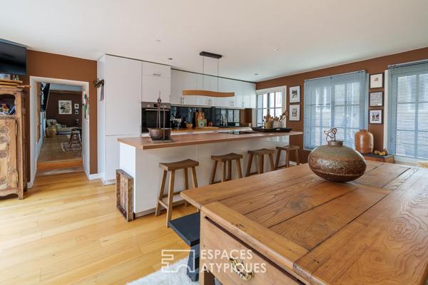 Lieu de vie atypique avec terrasse