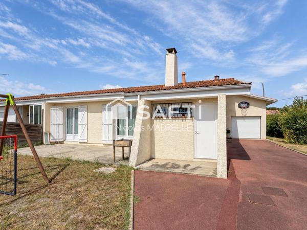 Gradignan – Plain-pied familial aux beaux volumes
