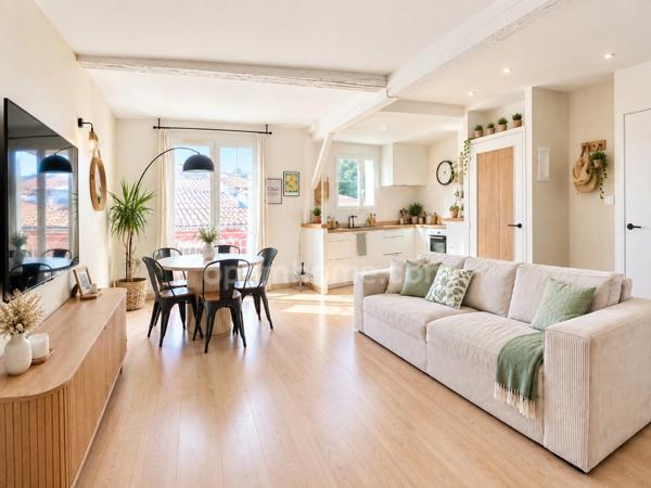 Maison T3 rénovée de 109m² avec studio indépendant, extérieur et potentiel locatif – PINET (34)