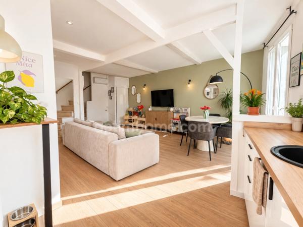 Maison T3 rénovée de 109m² avec studio indépendant, extérieur et potentiel locatif – PINET (34)