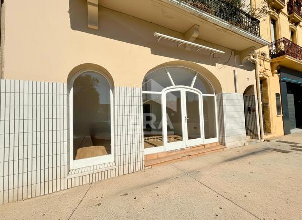 Perpignan Torcatis : Local commercial avec garage et appartement à vendre
