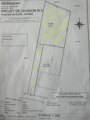 Terrain à Batir à vendre à Hennebont dans le Morbihan (56700), ref : 56029-1224