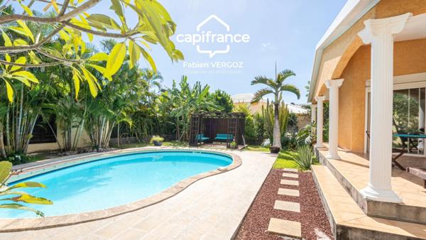 Villa F5/6 avec piscine – La Possession, quartier Saint-Laurent