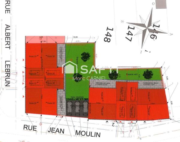Superbe terrain au calme, prêt pour démarrer votre projet
