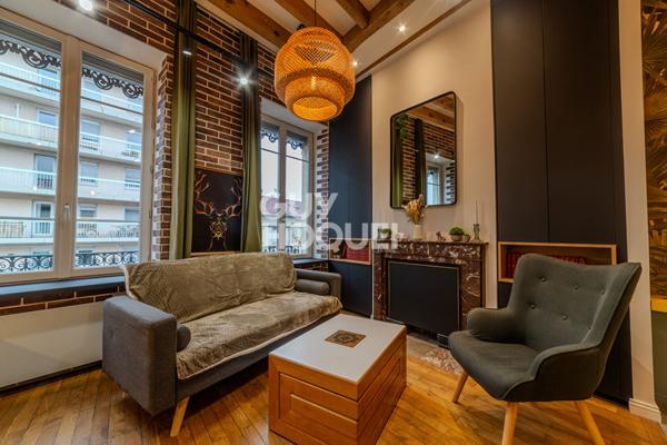 Appartement Lyon 1 pièce 39 m² - meublé