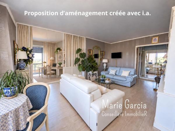 Nîmes Montaury – T2 bis 75 m², 2 terrasses