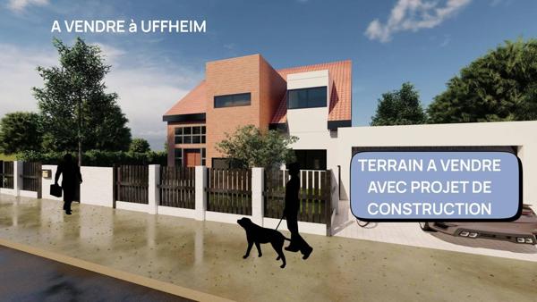 Terrain constructible 580m2