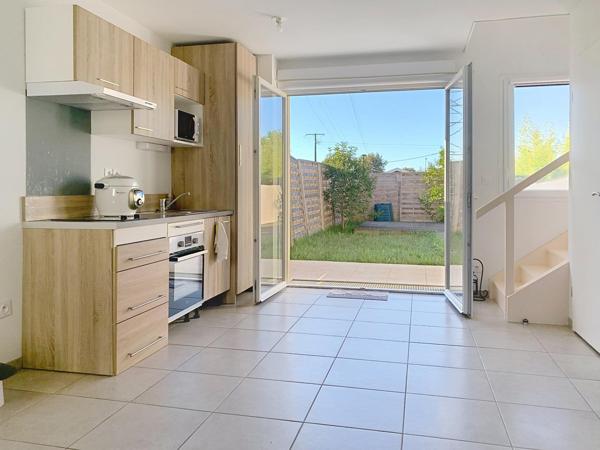 Maison T2 45m2, Lumineux, Jardin de 67m2.