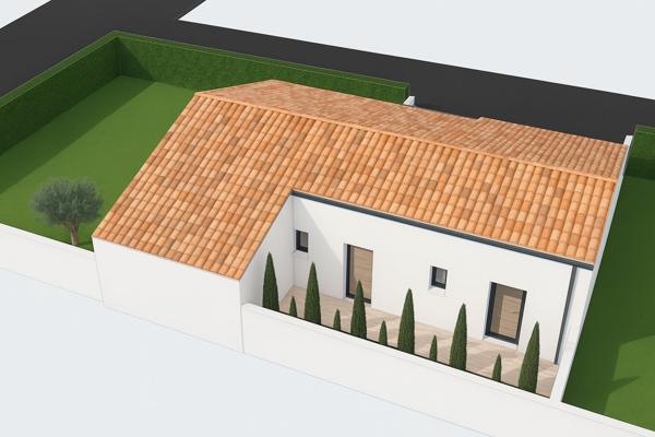 Projet de maison 4 pièces plus terrain de 415m² Saint Palais Sur Mer - plage et pistes cyclables - Maisons PORTERES