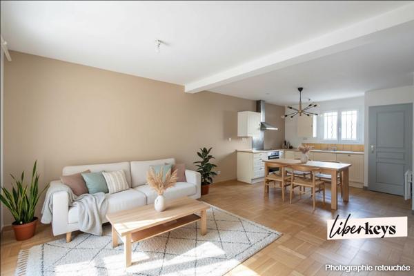 🏡 Maison EM T4 d'environ 72,16m² + terrasse + garage et place de parking proche centre ville